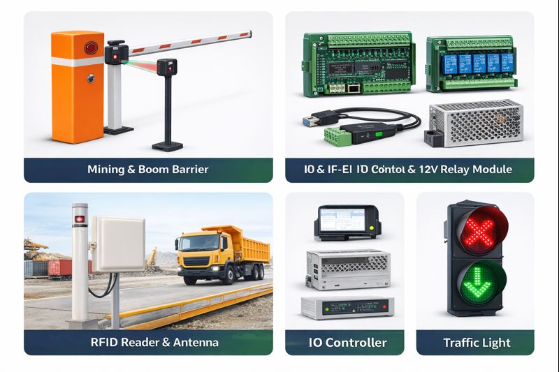 Mining and Boom Barrier